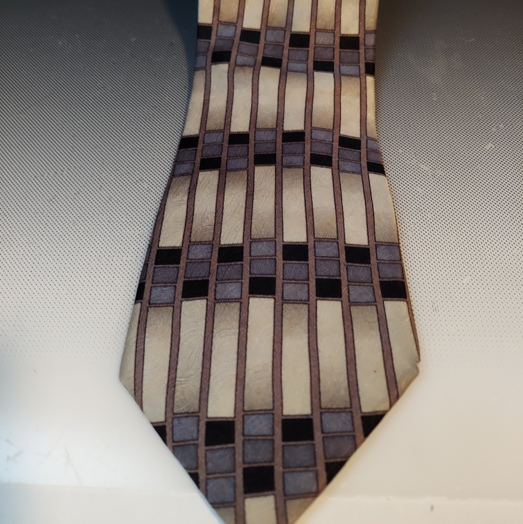 Ziggurat Tie Accessories Mulberry Distinctive Tie